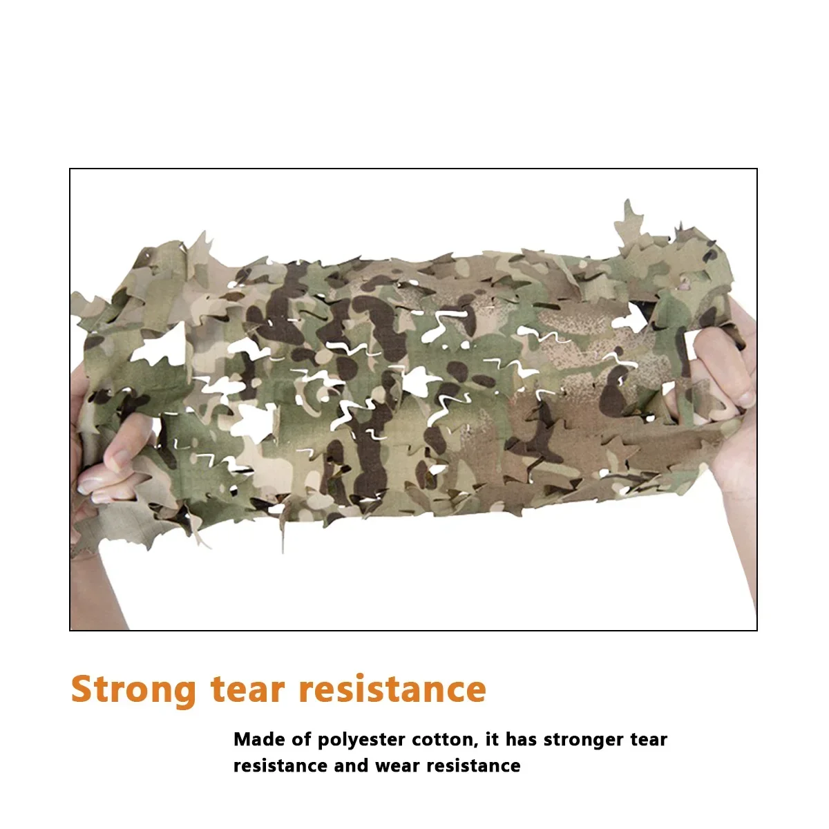Cubierta táctica casco Airsoft camuflaje 3D hoja láser malla - imagen 2
