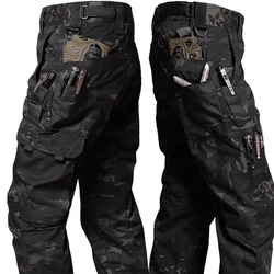 Pantalones tácticos cargo impermeables multifunción
