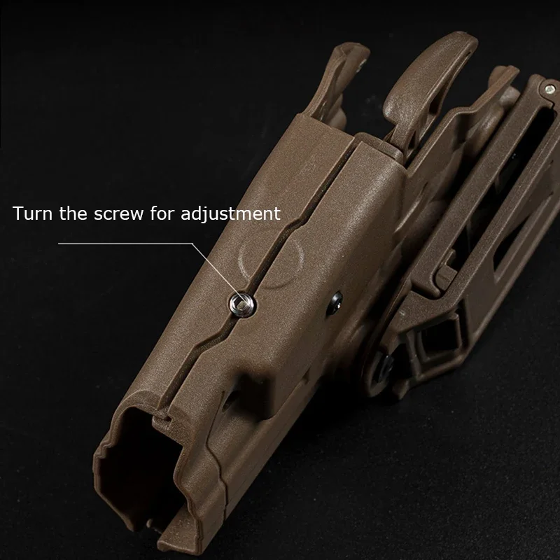 Glock funda táctica portapistola derecha liberación rápida - imagen 3