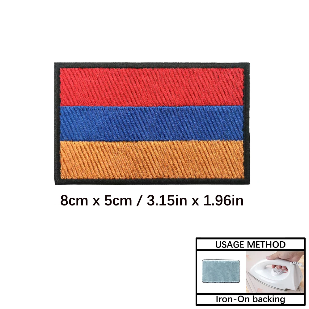 Insignia Brazalete Banderas Países Táctico MOLLE - imagen 3