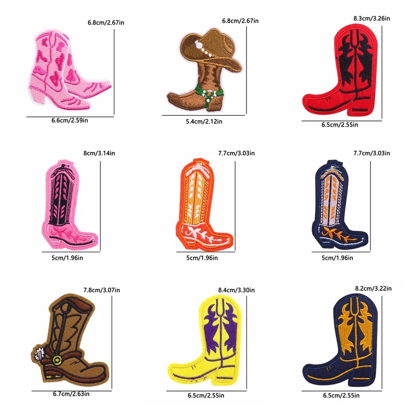 Parche western termoadhesivo bordado para coser o planchar - imagen 5