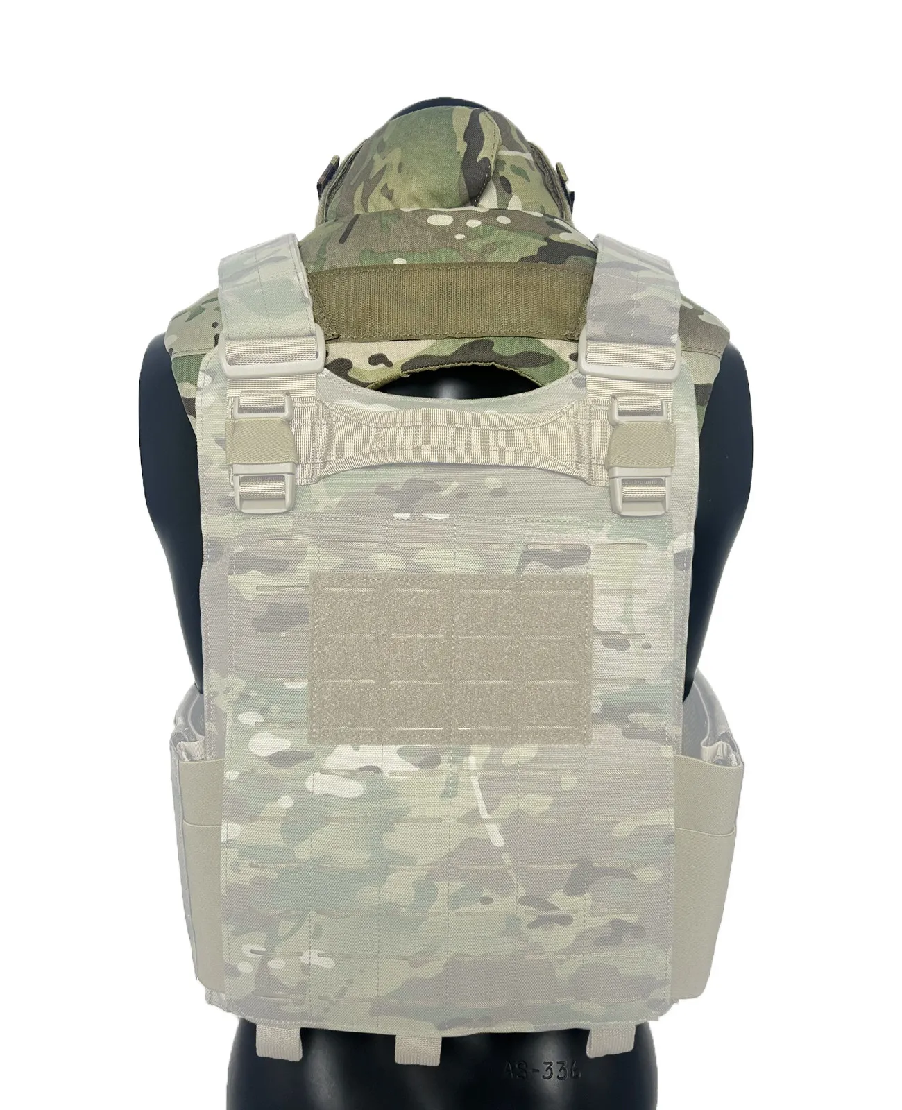 Protector de cuello táctico universal MOLLE para Airsoft y caza - imagen 2
