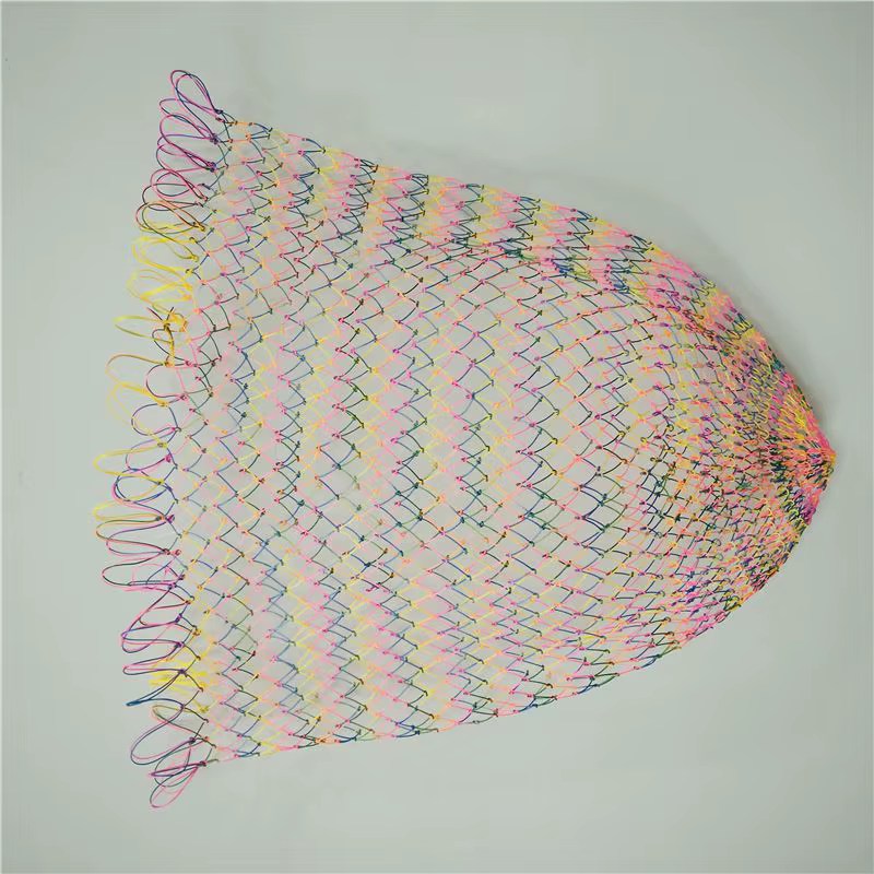 Red de pesca nailon malla romboidal plegable - imagen 3