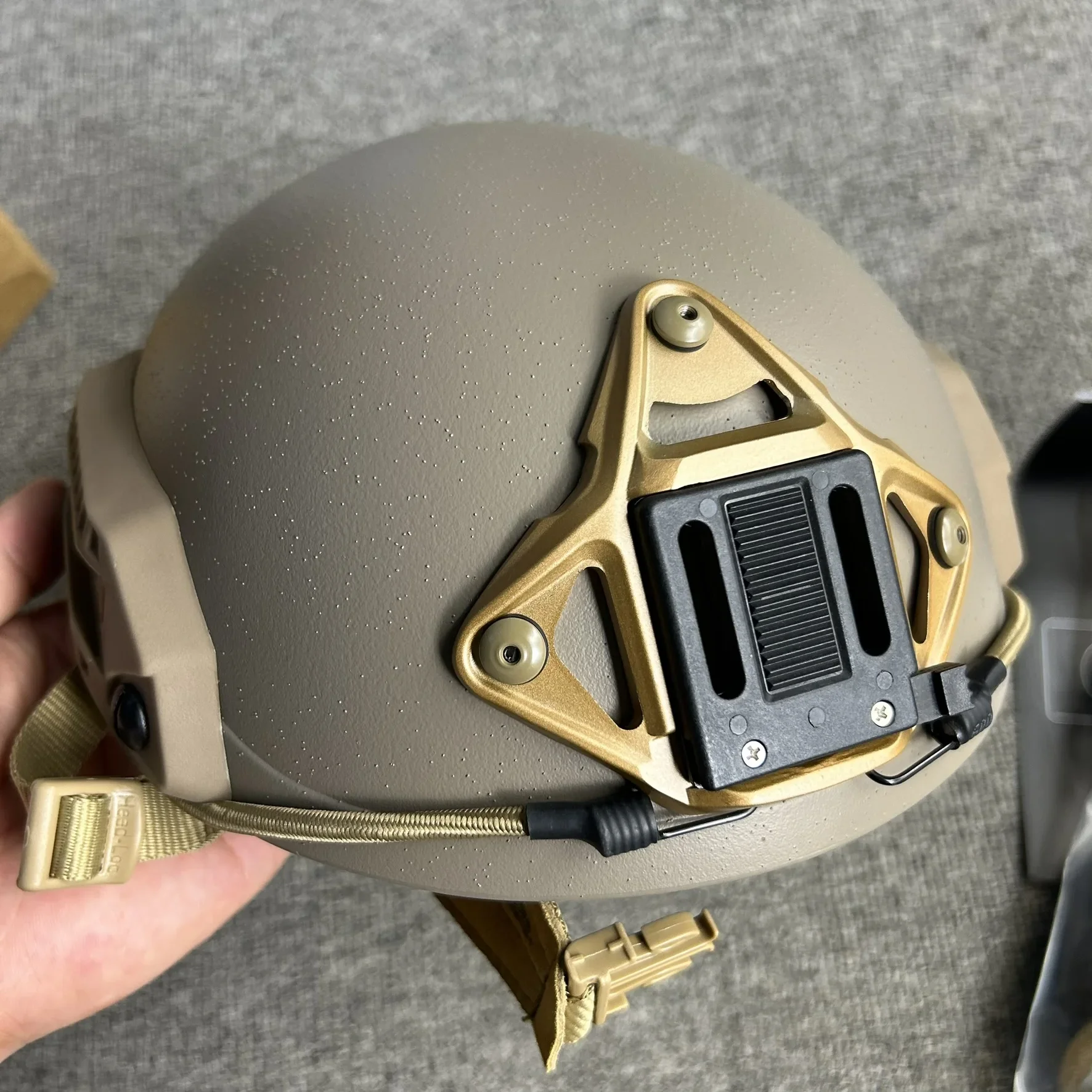 Casco táctico marítimo para airsoft y paintball con NVG, rieles ARC - imagen 4