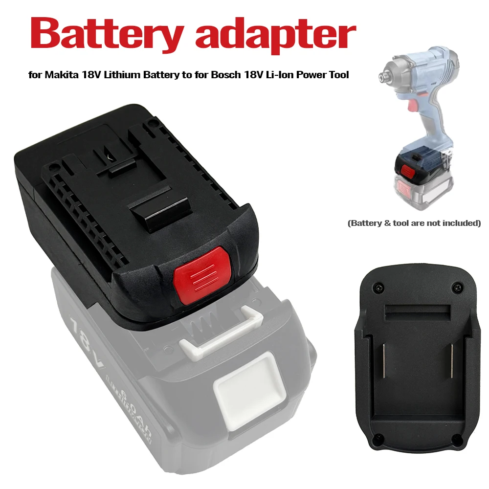 Adaptador de batería Makita a herramientas Bosch iones de litio - imagen 4