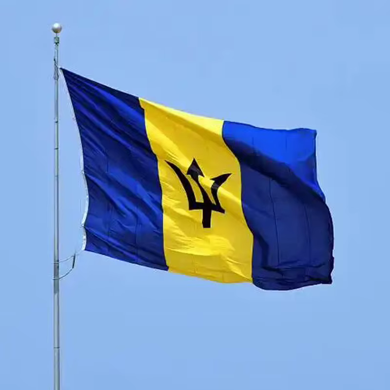 Bandera de Barbados 90x150 cm para exterior y actividades - imagen 3