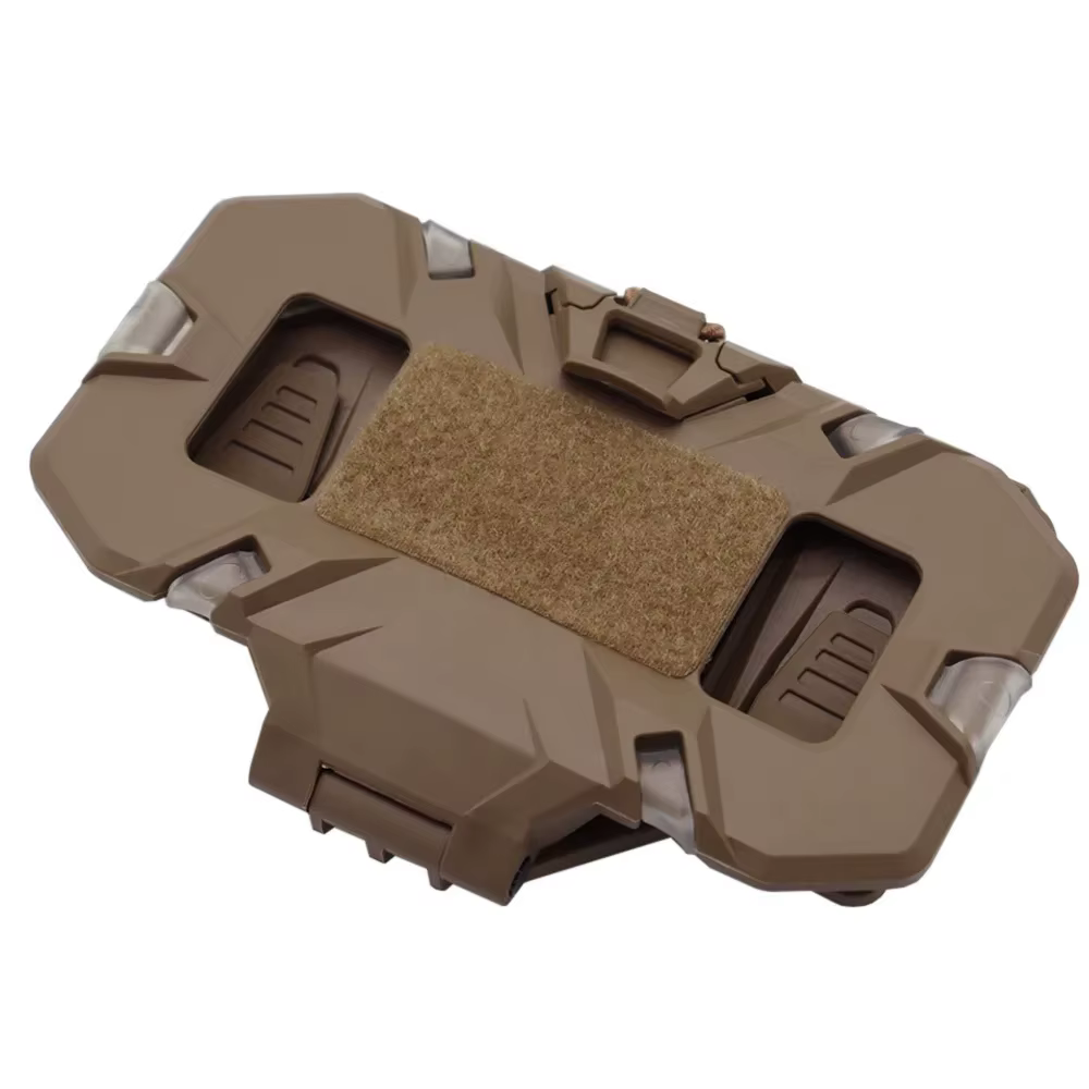 VULPO Chaleco táctico MOLLE modular con funda mapa y bolsa pecho - imagen 4