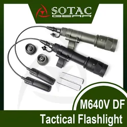 SOTAC M640V-DF Linterna táctica LED con interruptor de presión remoto