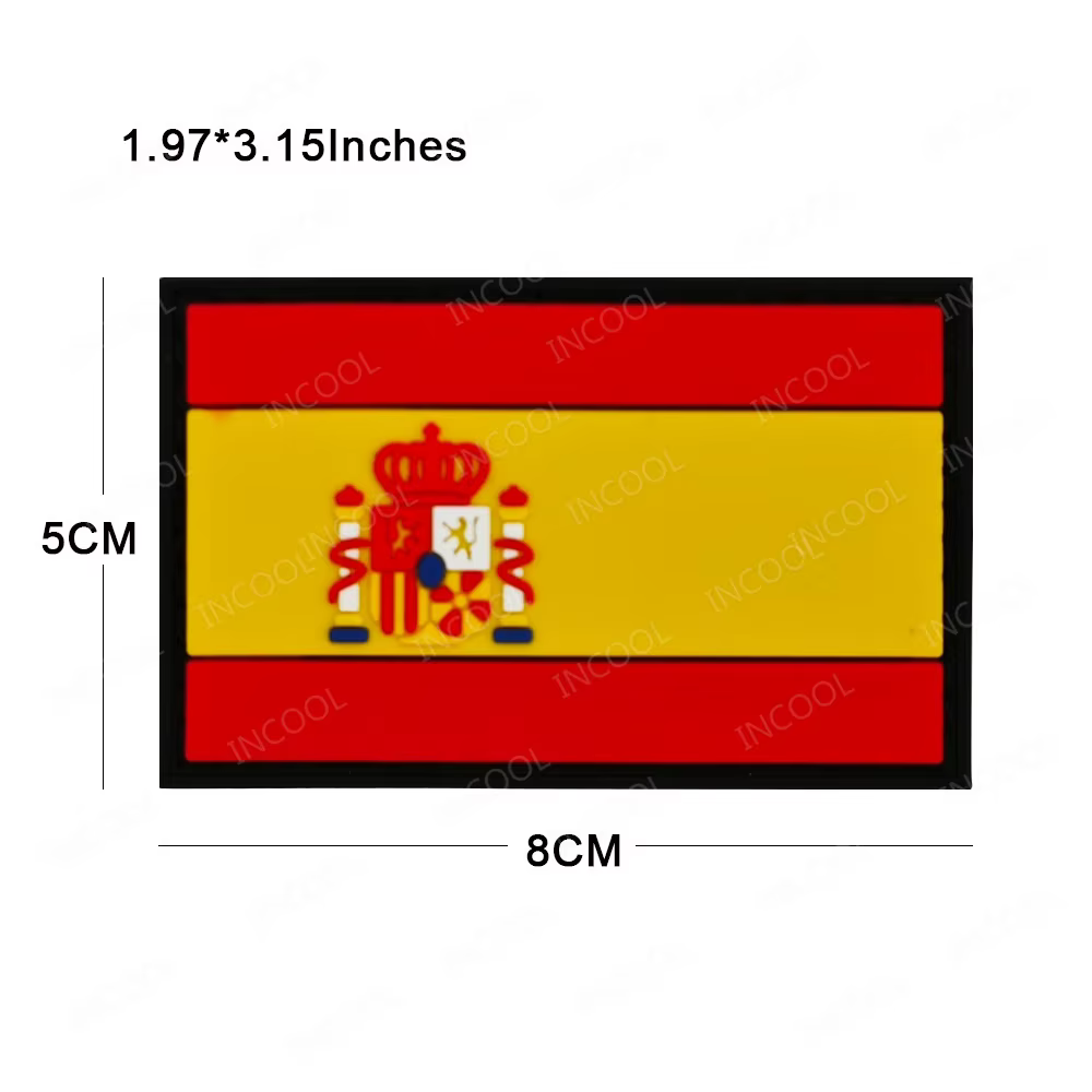 Parche bandera PVC con goma – banderas de Europa - imagen 5