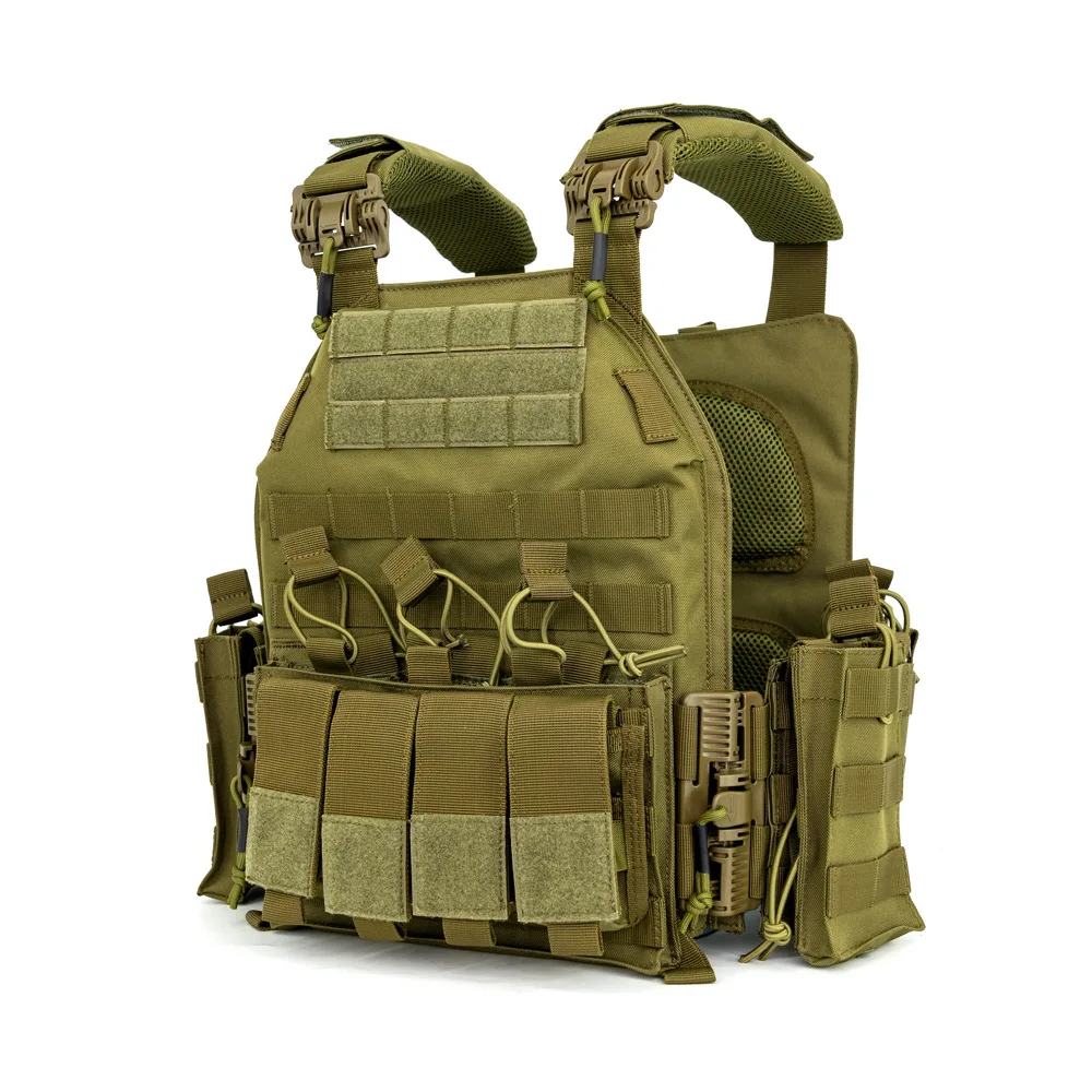 Chaleco táctico camuflaje multiusos desmontable para hombre - imagen 5