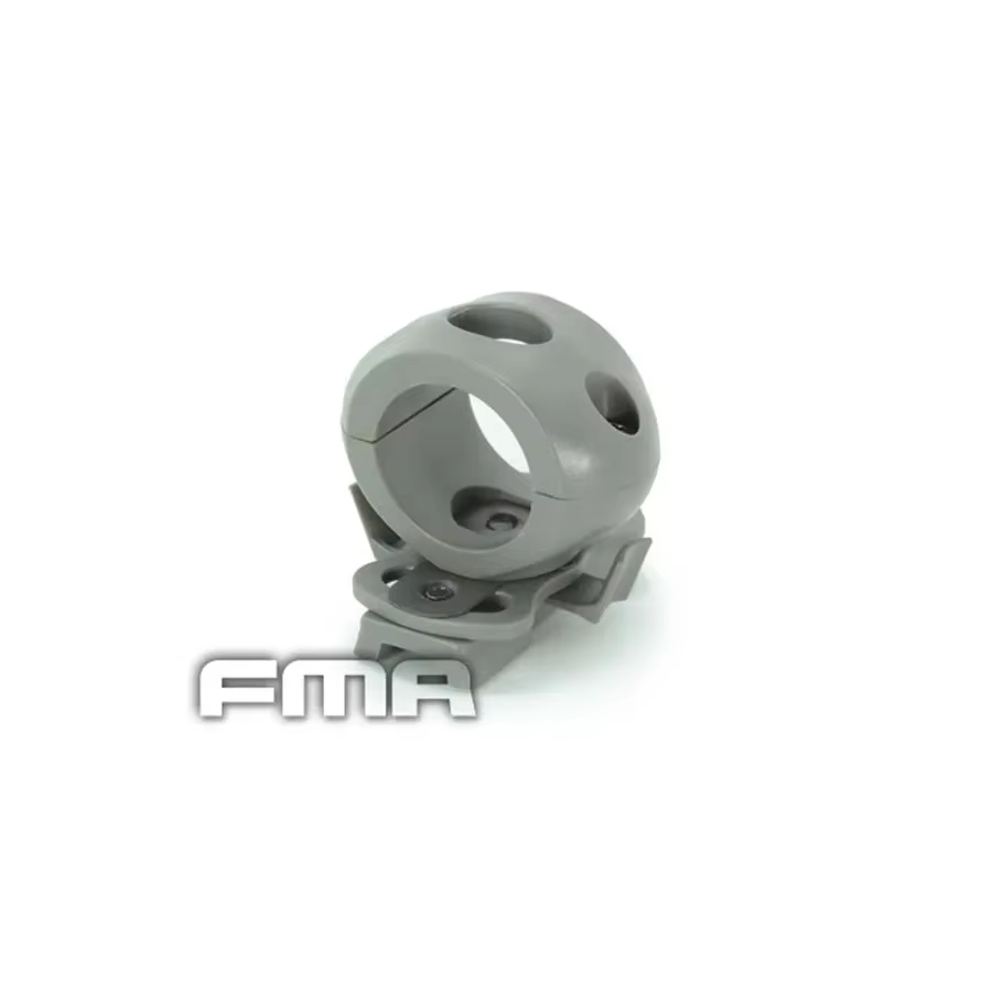 Abrazadera de linterna táctica con riel lateral para casco rápido - imagen 5