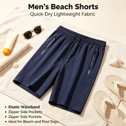 Conjunto Camiseta y Bermudas Secado Rápido para Hombre Talla Grande