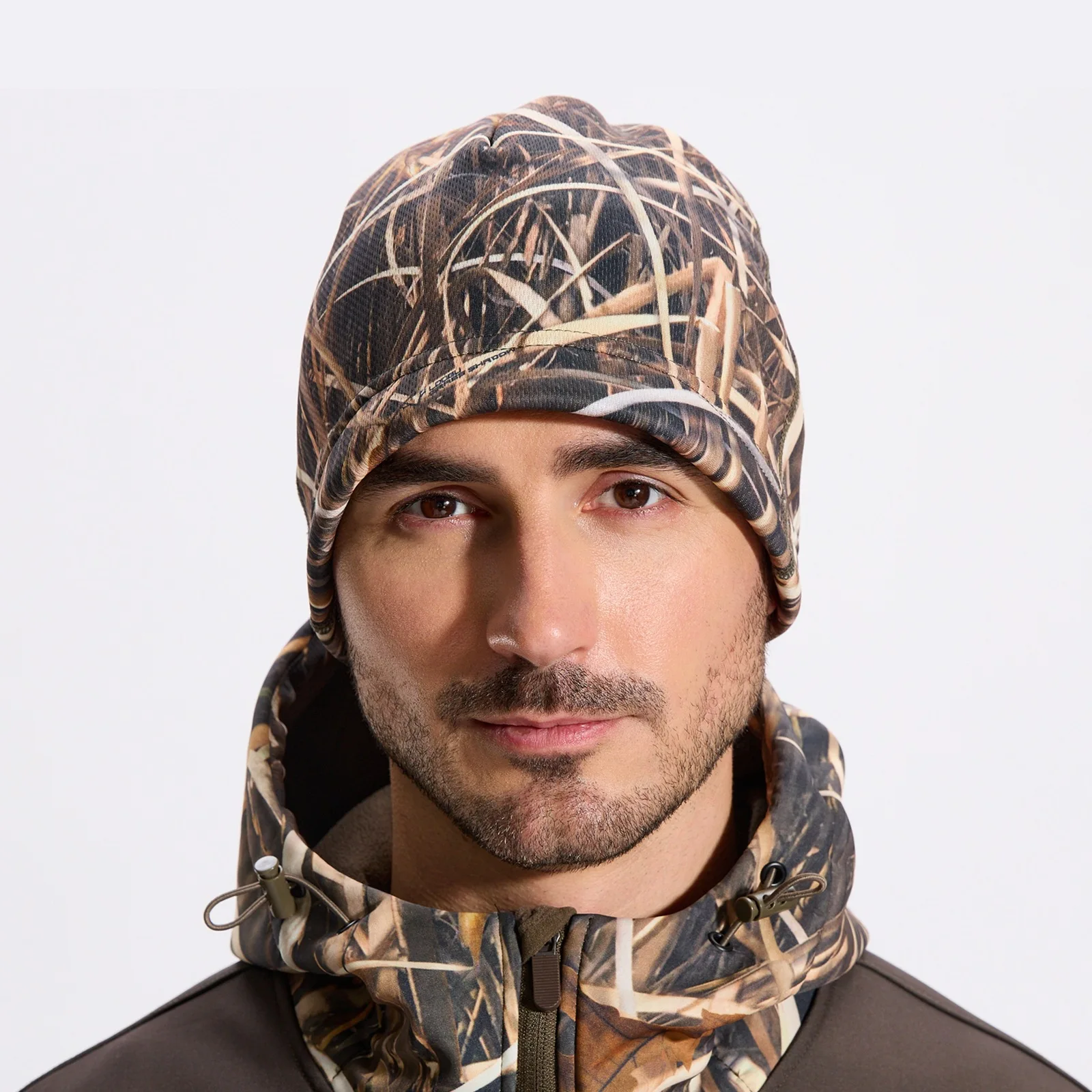 Gorra polar térmica camuflaje biónico para caza y pesca - imagen 4