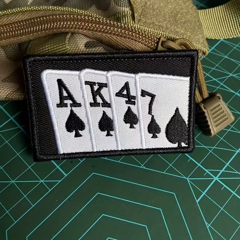 Diseño bordado tipo meme para personalizar