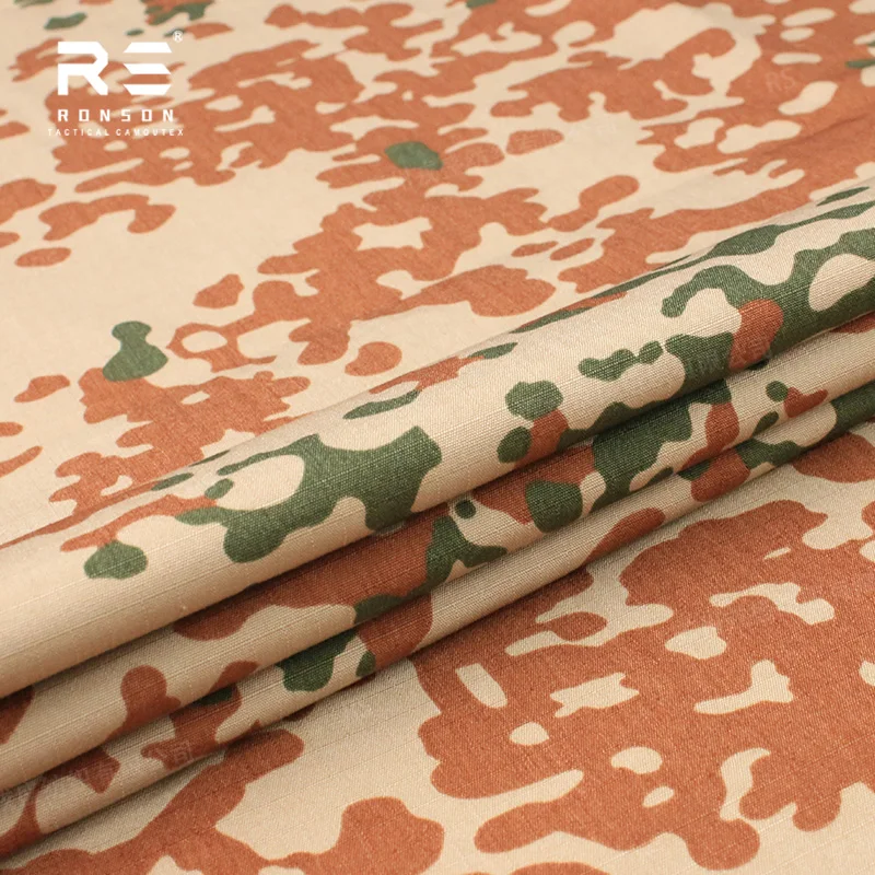 Tela táctica NYCO ripstop camuflaje Danés Desierto a cuadros - imagen 3