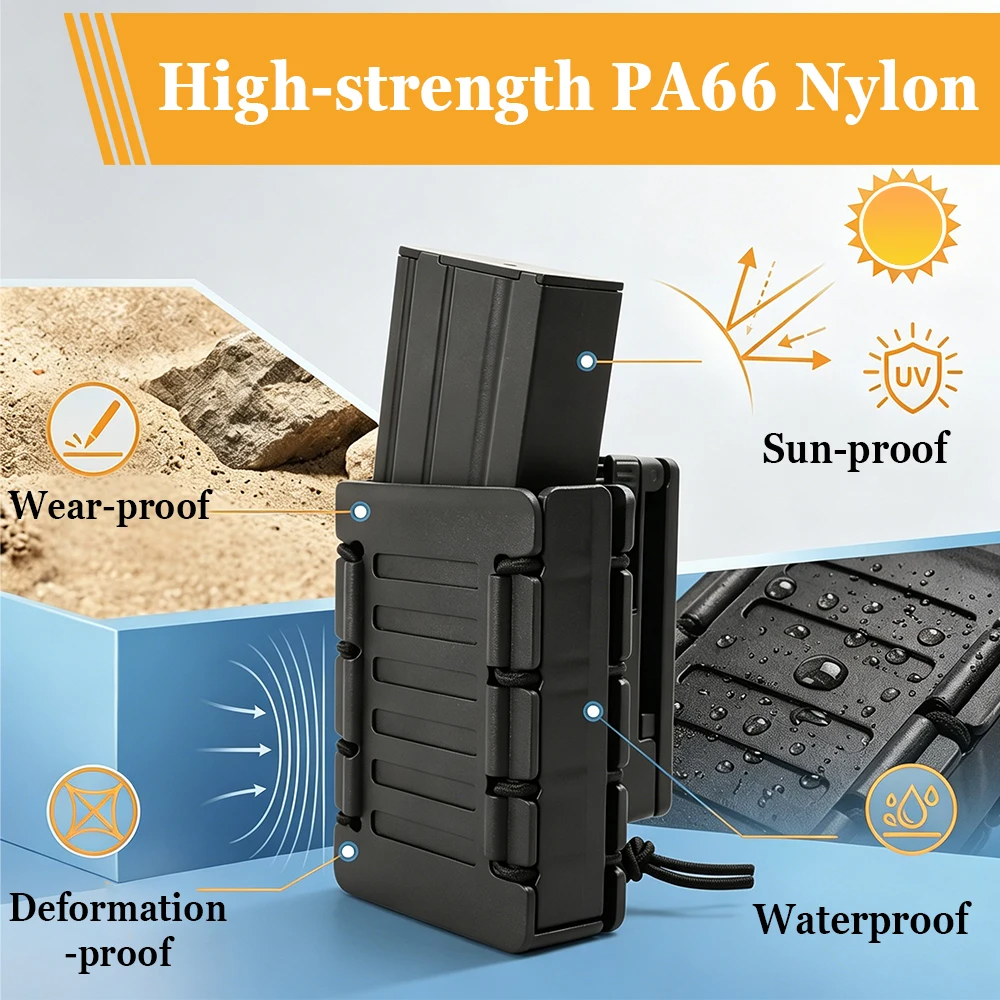 Portacargador PA66 MOLLE ajustable cinturón 5.56 7.62 - imagen 2