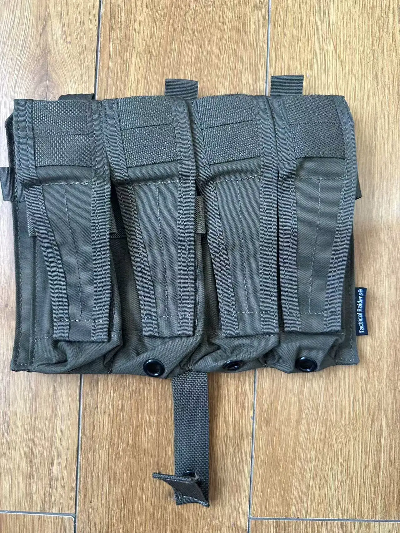 JPC AVS chaleco táctico exterior con placa frontal y bolsa cargadores - imagen 4
