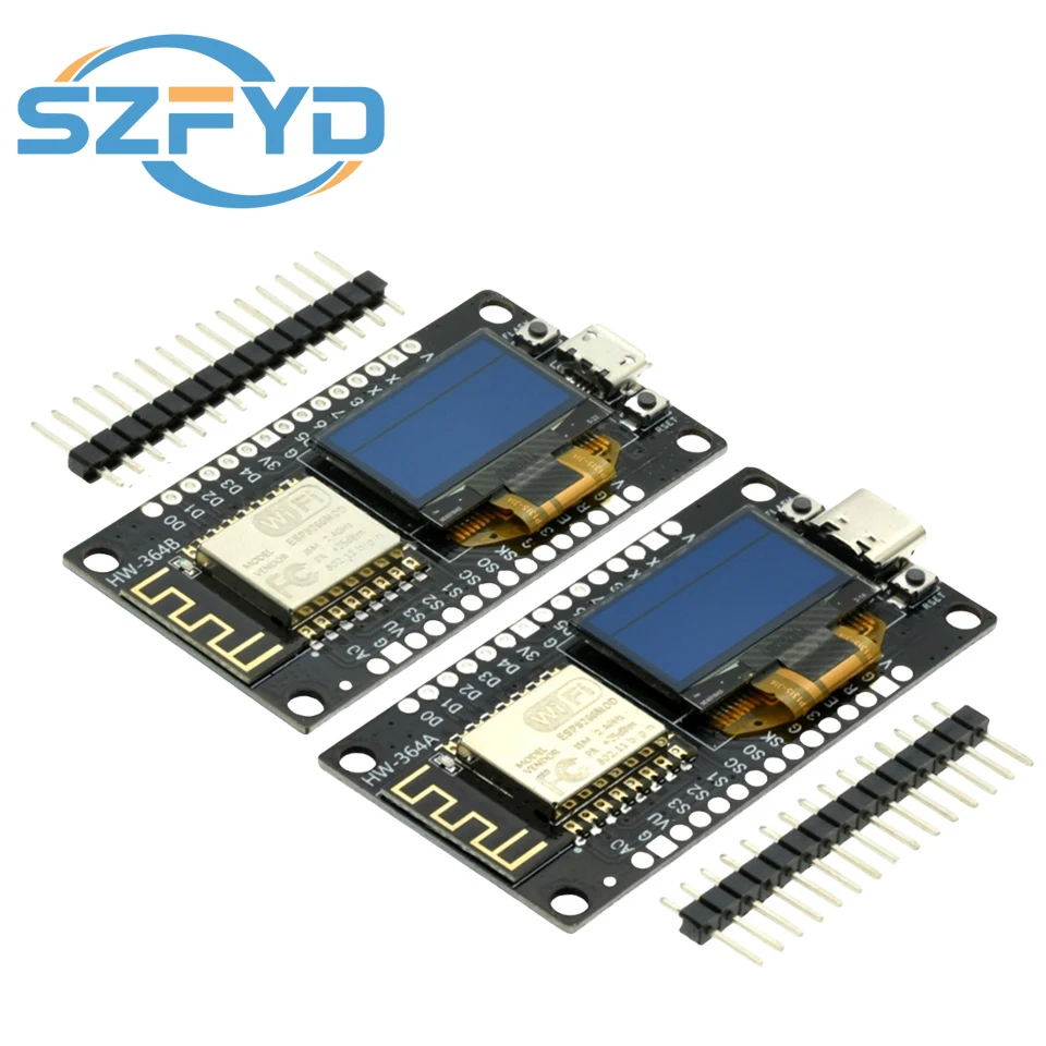 NodeMCU ESP8266 placa de desarrollo con WiFi y pantalla OLED - imagen 5