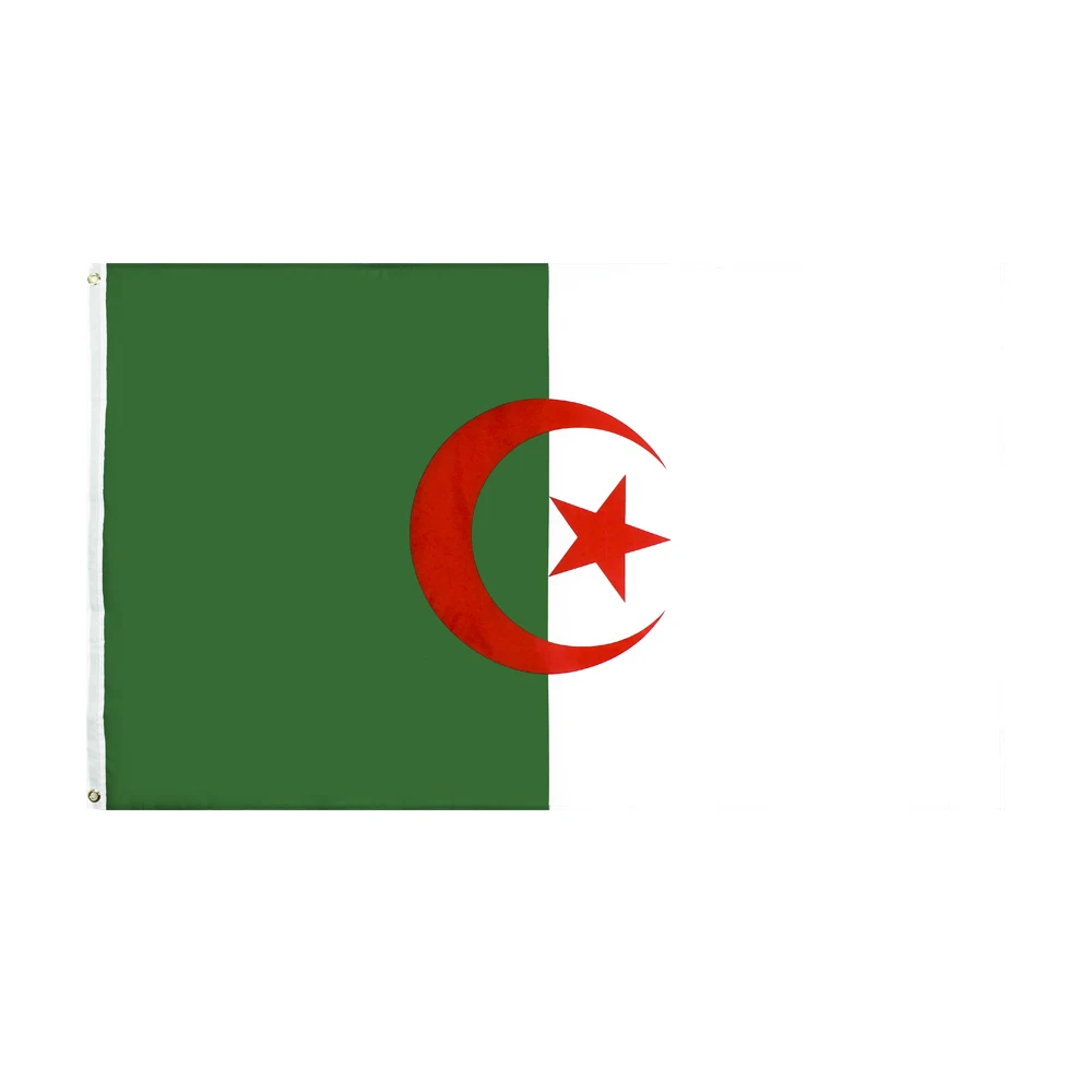 FLAGLINK Bandera Nacional de Argelia para Decoración - imagen 2