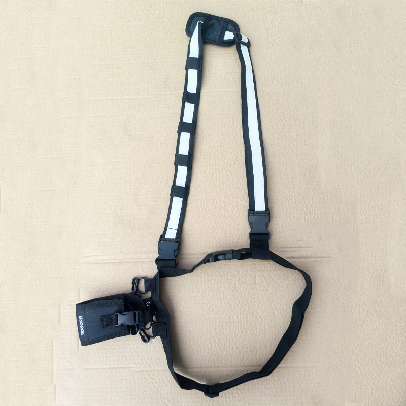 Correa táctica T 6 con bolsa para walkie talkie