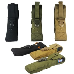 Bolsa táctica MOLLE para linterna y accesorios de exterior