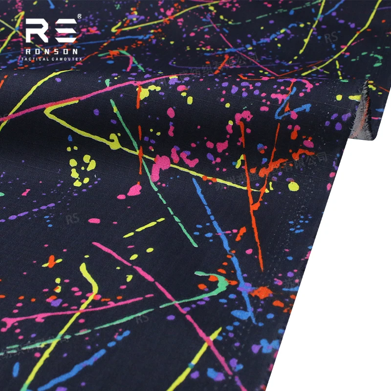 Tela NYCO ripstop táctica Starfield Camo para uniformes militar - imagen 5