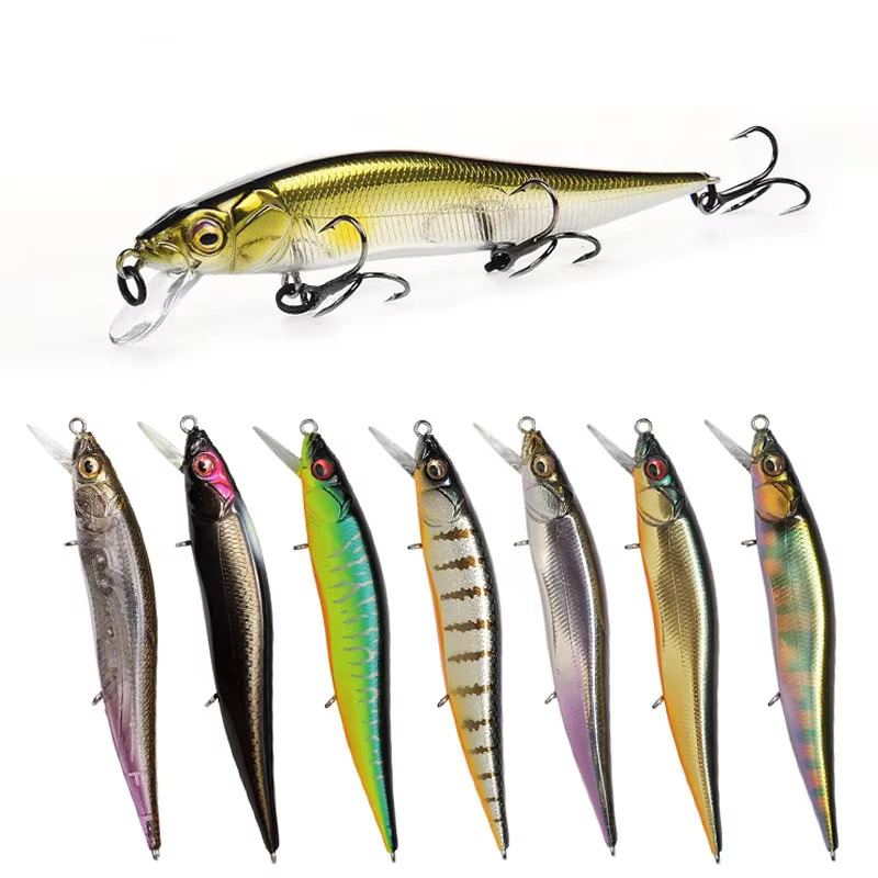Minnow Señuelo de pesca flotante profesional cebo duro