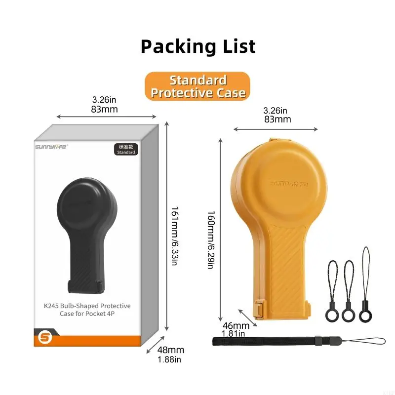 Estuche para cámara Pocket 4P con correa desmontable de viaje - imagen 3