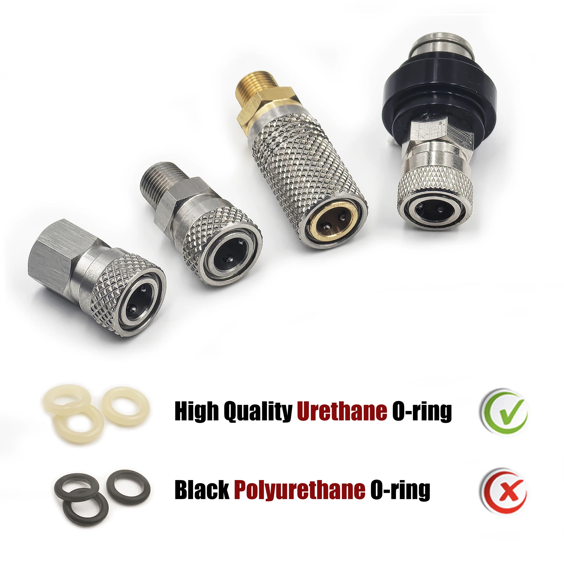 Manguera HPA 8mm remote fill ángulo 90º – Airsoft Paintball - imagen 5