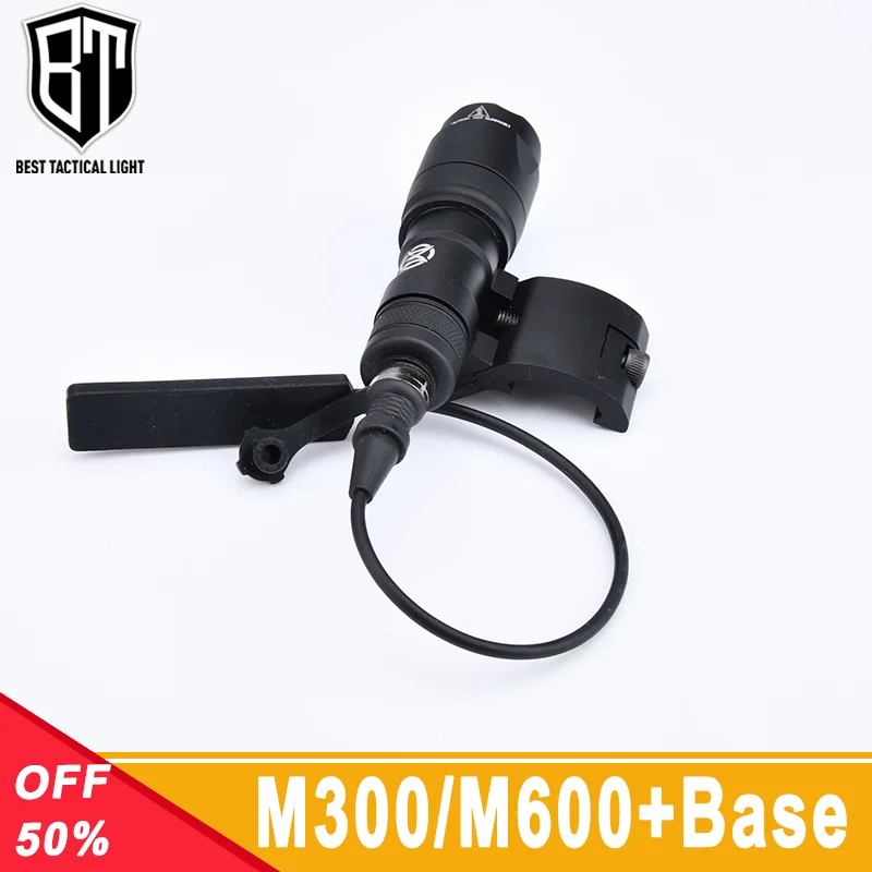 Base de montaje metálica desplazada en riel Picatinny 20mm