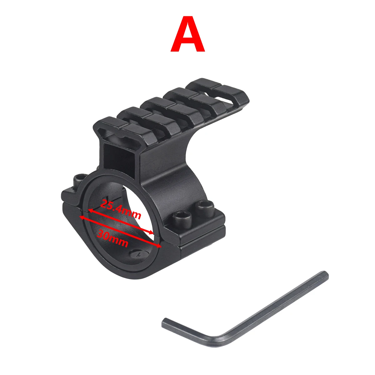 Soporte Picatinny para anillas de mira táctica - imagen 2