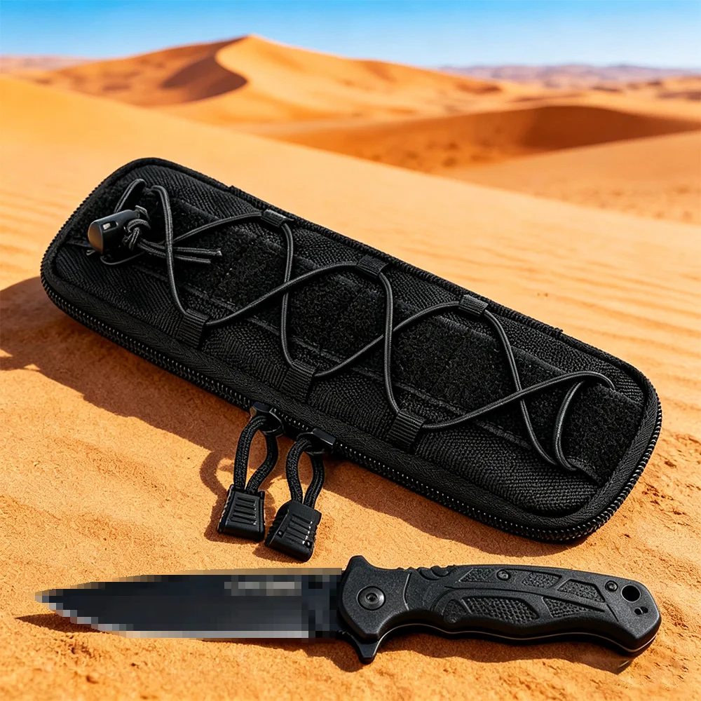 Bolsa MOLLE herramientas con cremallera resistente – senderismo - imagen 5