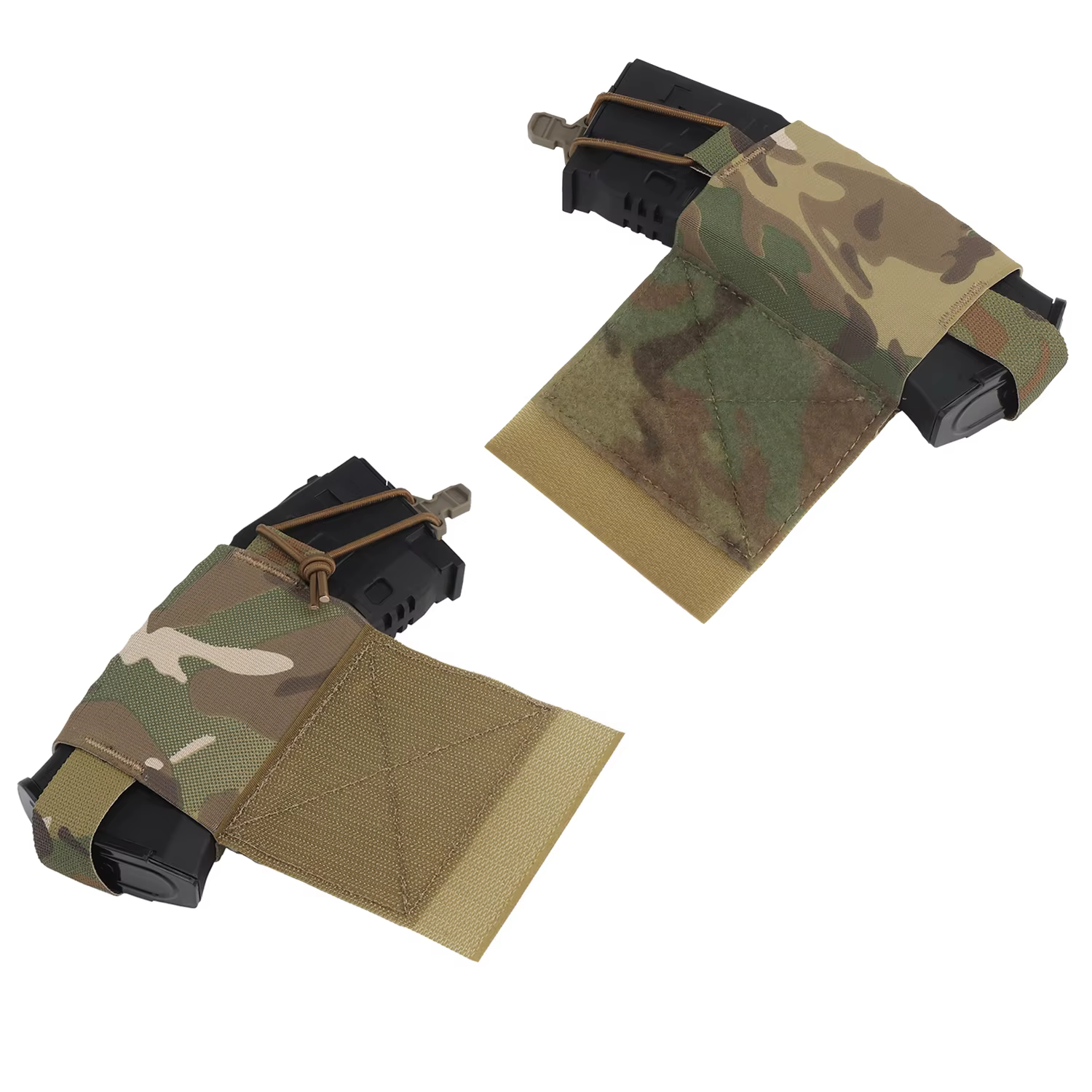 Bolsas laterales MOLLE universales para radio y cargador táctico - imagen 3