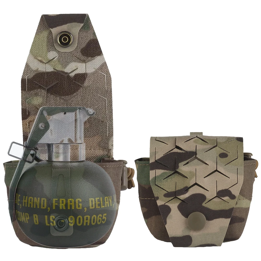 Bolsa porta granadas MOLLE táctica SS estilo SPUD multifunción - imagen 4