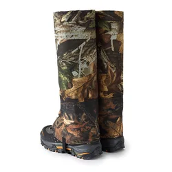 Polainas camuflaje antiarañazos impermeables para trekking