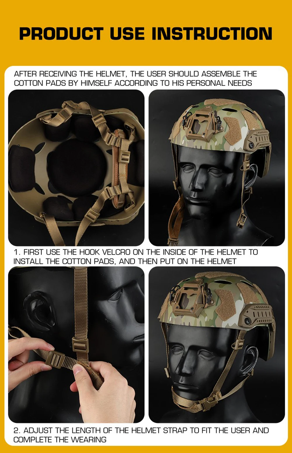 Opciones de color del casco