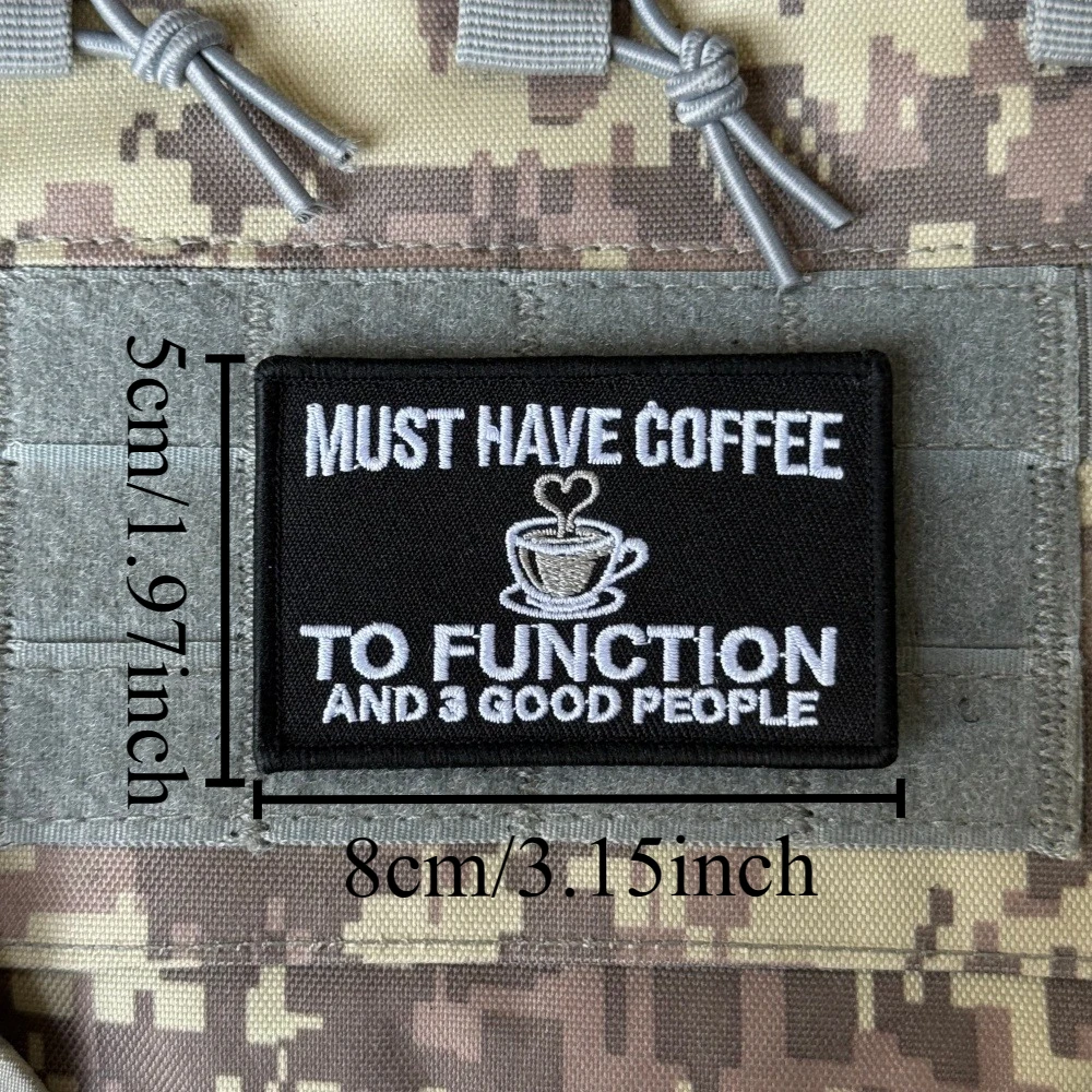 Parche táctico militar con velcro bordado para uniforme - imagen 5