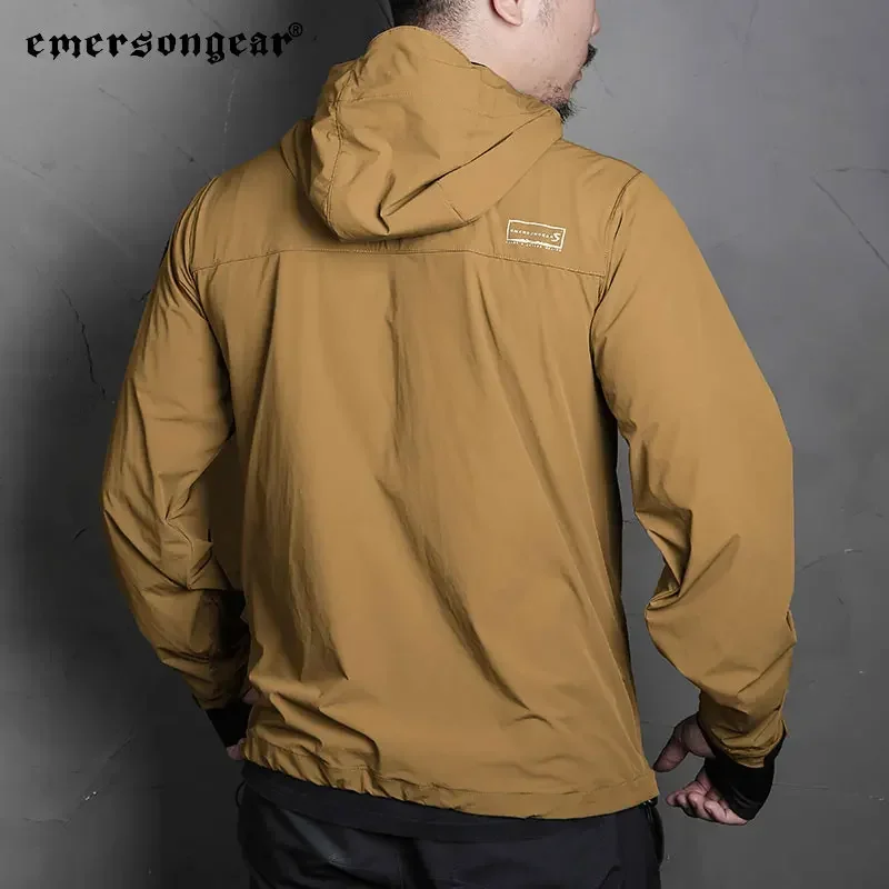 Emersongear chaqueta softshell táctica hombre cortavientos secado
