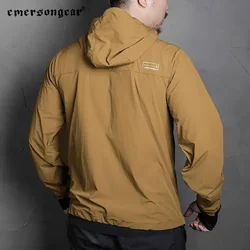 Emersongear chaqueta softshell táctica hombre cortavientos secado