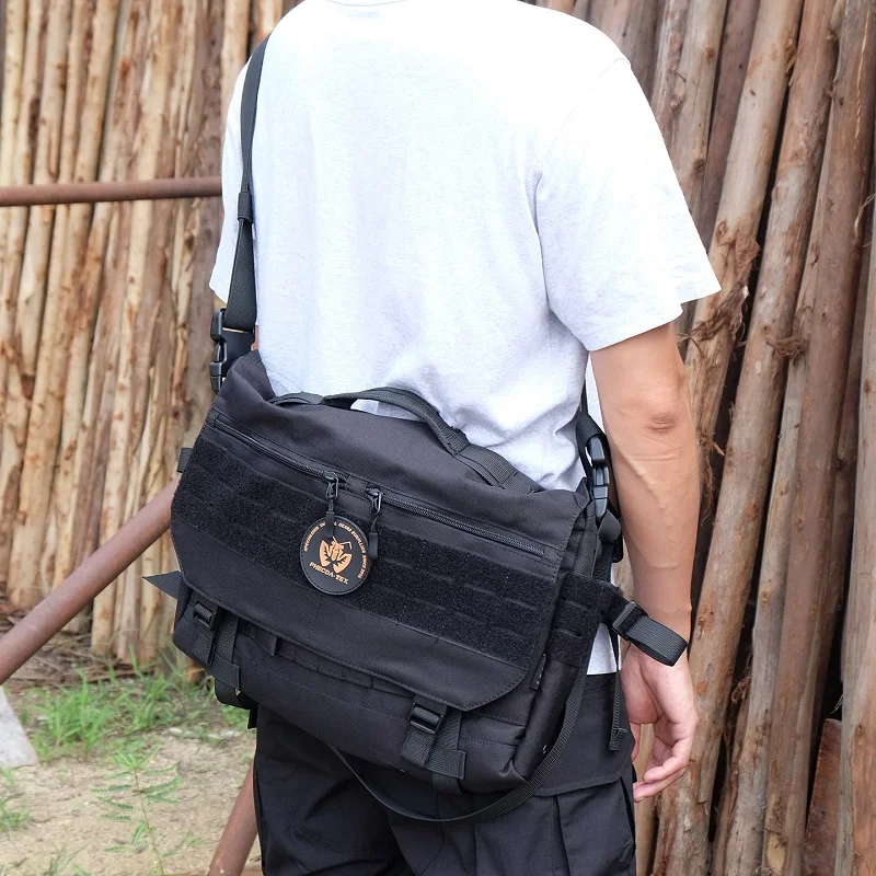 Bolso de hombro táctico exterior de poliéster de alta densidad - imagen 4