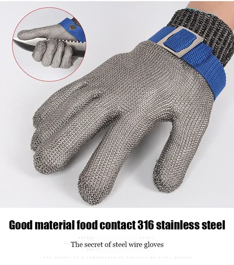 Guantes anticorte HPPE nivel 5 – Seguridad laboral táctica - imagen 2