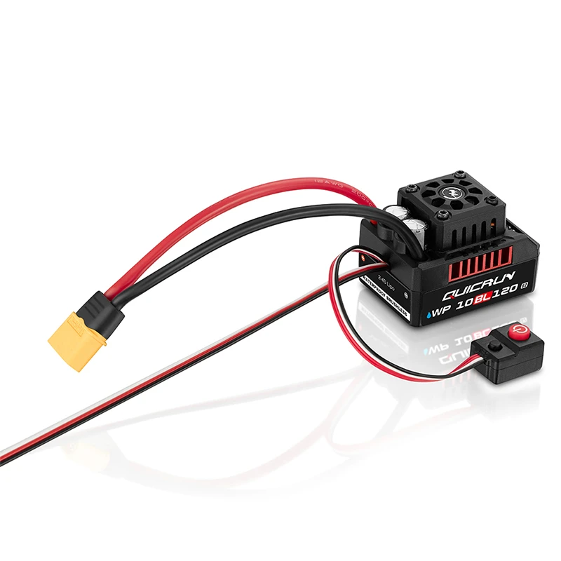 Hobbywing QUIRUN WP 10BL120 G2 ESC brushless impermeable RC 1/10 - imagen 2