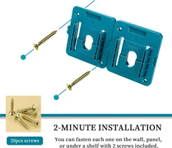 Soporte baterías Makita Bosch 18V – Adaptador universal