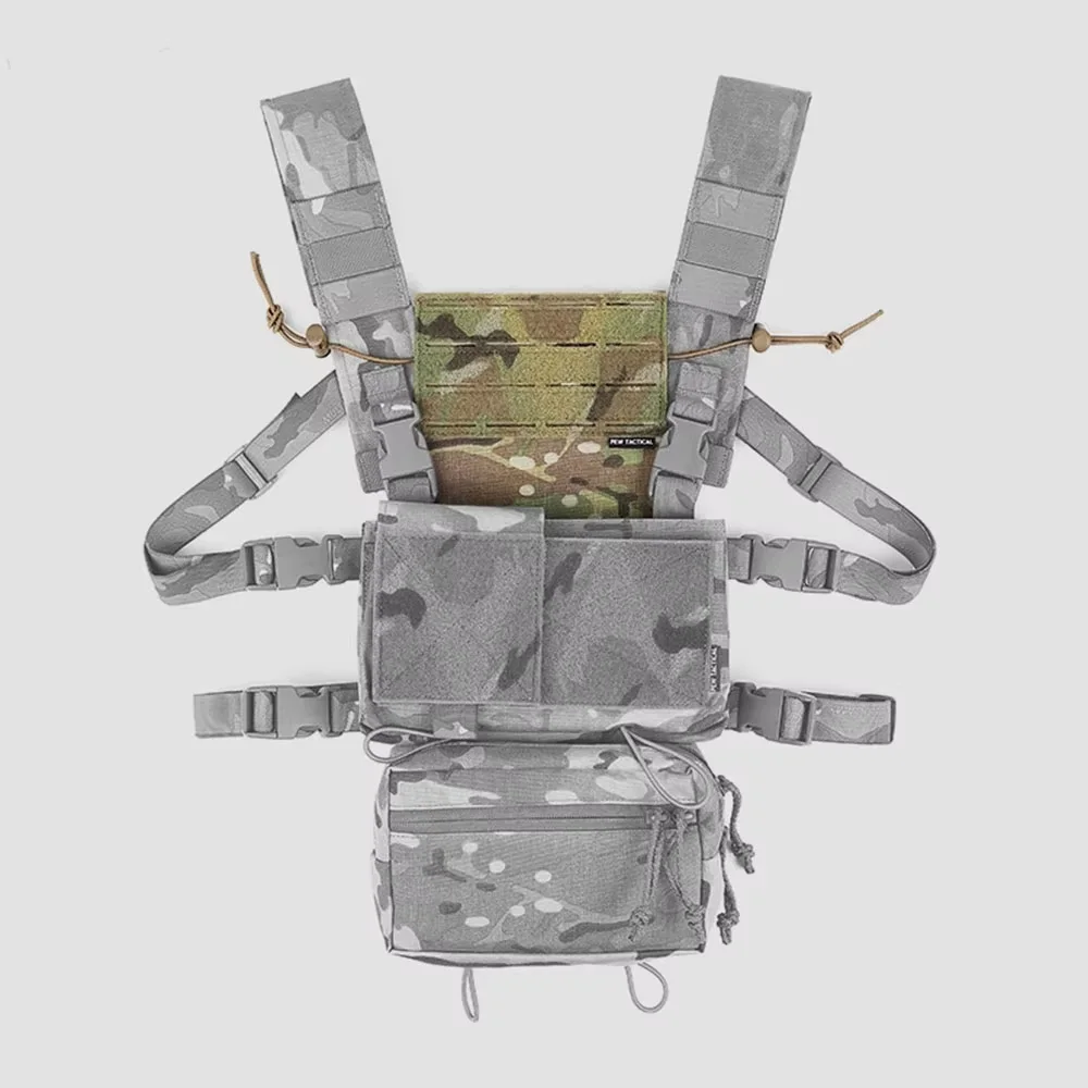 Adaptador JTAC para panel frontal MOLLE de plataforma táctica - imagen 5
