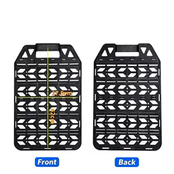 Soporte MOLLE Doble Cara para Mochilas de Vehículo Táctico