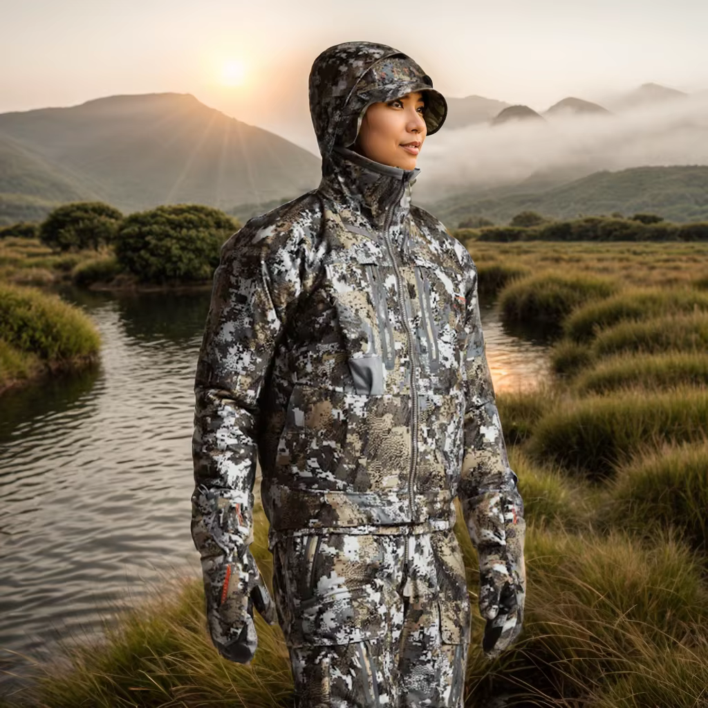 Ainfad Aerolite chaqueta impermeable camuflaje con aislamiento - imagen 5