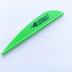 Paleta de flecha plástica 2,8 pulgadas para caza y tiro al arco