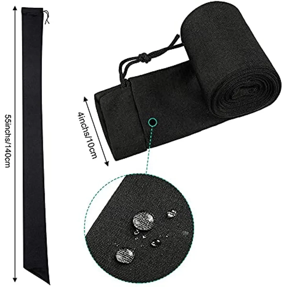 Funda táctica impermeable para rifle y caña – 140cm - imagen 5