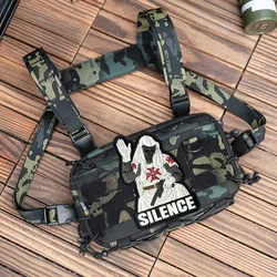 Parche militar PVC insignia táctica con gancho-bucle para ropa y equipamiento