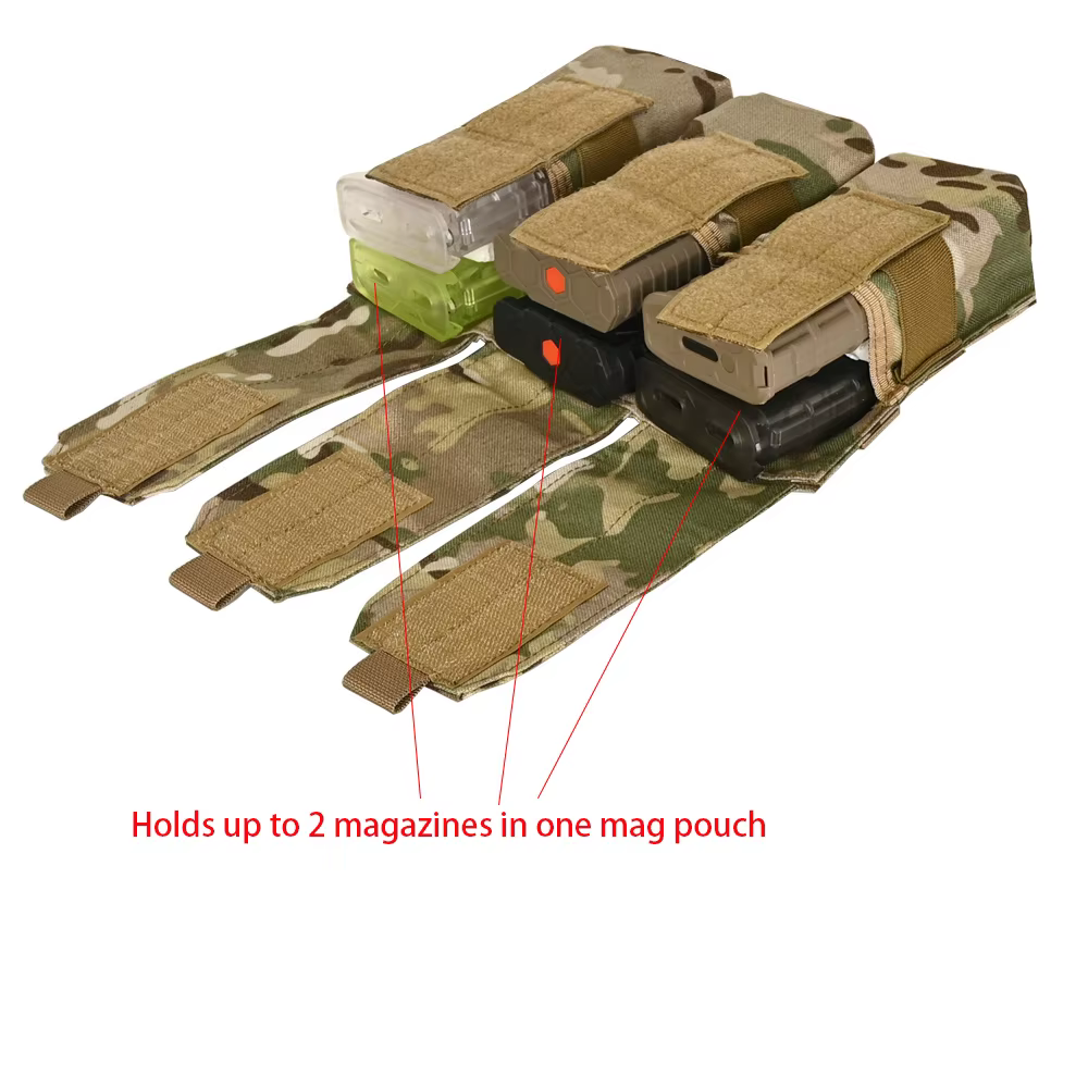 Portacargadores MOLLE tácticos para rifles M4 M16 AK - imagen 4